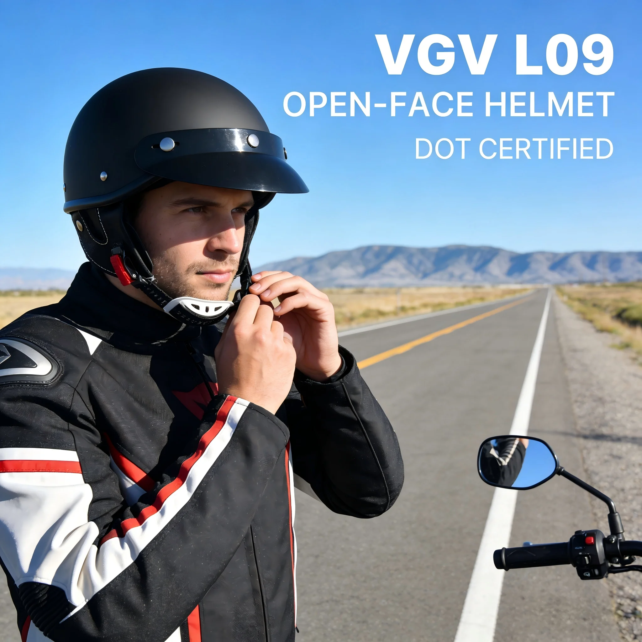 Мотошлем VGV L09, персонализированный, милый дизайн, унисекс, модный, 3/4, сертифицирован DOT
Мотошлем VGV L09, персонализированный, милый дизайн, унисекс, модный, 3/4, сертифицирован DOT