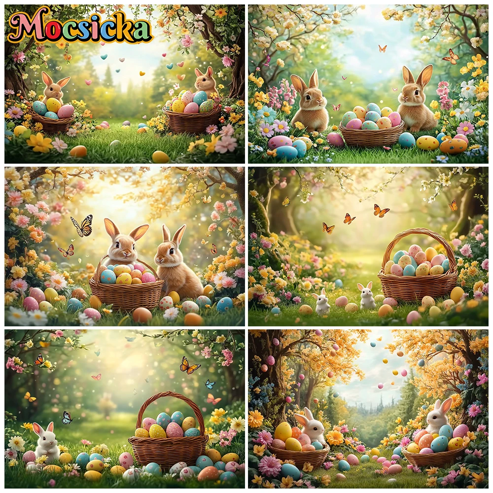 Mocsicka Easter Party Egg Backdrop Photography Spring Flower Forest Butterfly Bunny Decor Baby Newborn Portrait Photo Background
Mocsicka Easter Party Egg Backdrop Photography Spring Flower Forest Butterfly Bunny Decor Baby Newborn Portrait Photo Background