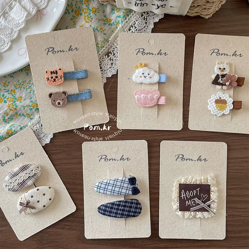 Kids Hair Clips Cute Cartoon Bear Fabric Side Fringe Clips Soft Non Slip Daily Use Premium Sturdy Adorable Nice for Children
Kids Hair Clips Cute Cartoon Bear Fabric Side Fringe Clips Soft Non Slip Daily Use Premium Sturdy Adorable Nice for Children