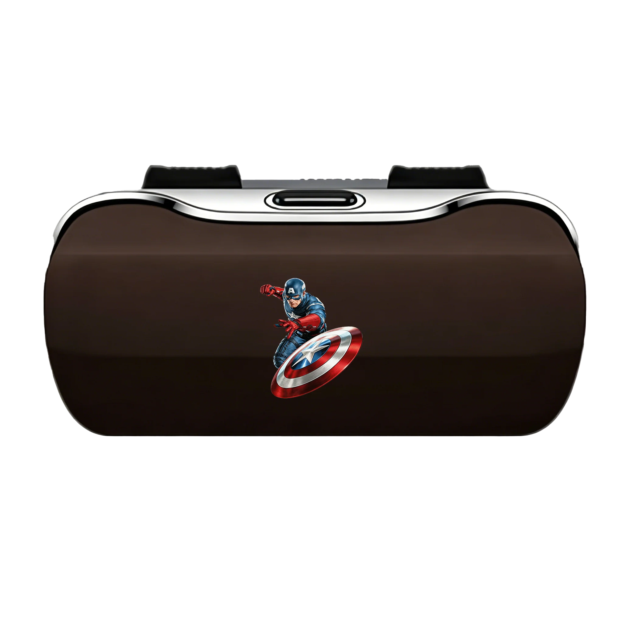 Classic Marvel Captain America Shield Pattern Car Sun Visor Sunglasses Box Fashion Auto Interior Glasses Organizer Fit All Cars
Classic Marvel Captain America Shield Pattern Car Sun Visor Sunglasses Box Fashion Auto Interior Glasses Organizer Fit All Cars