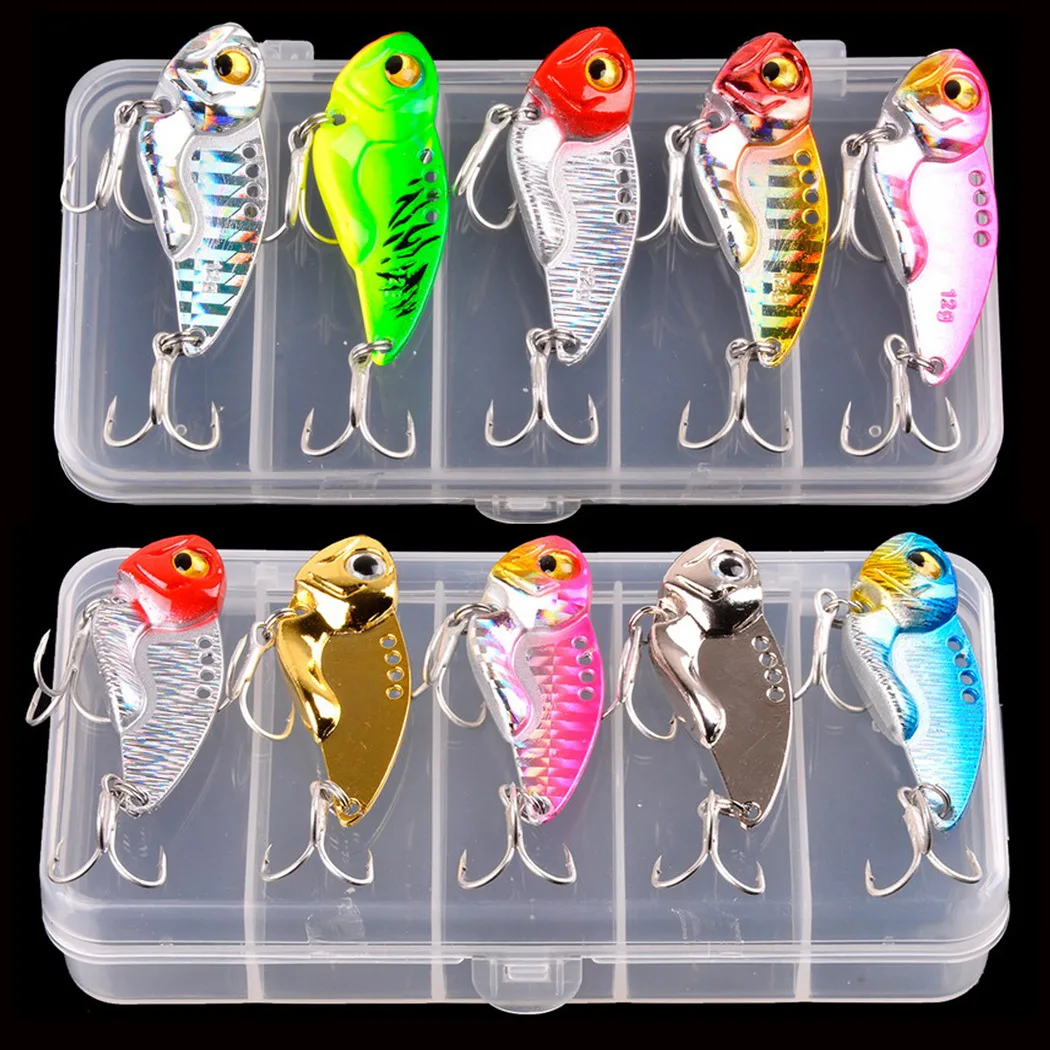 Long Cast Vibrating VIB Metal Lure Laser Blade Bionic Hard Bait For Bass Perch Freshwater Saltwater Fishing Tackle
Long Cast Vibrating VIB Metal Lure Laser Blade Bionic Hard Bait For Bass Perch Freshwater Saltwater Fishing Tackle