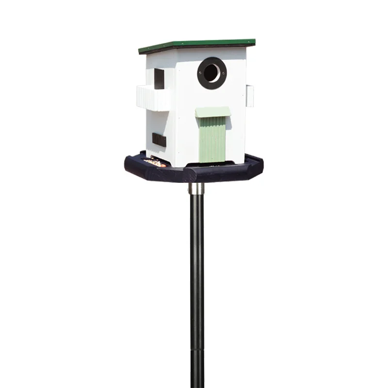 Garden outdoor bird feeder, wooden rainproof feeder, garden art decoration, garden villa
Garden outdoor bird feeder, wooden rainproof feeder, garden art decoration, garden villa