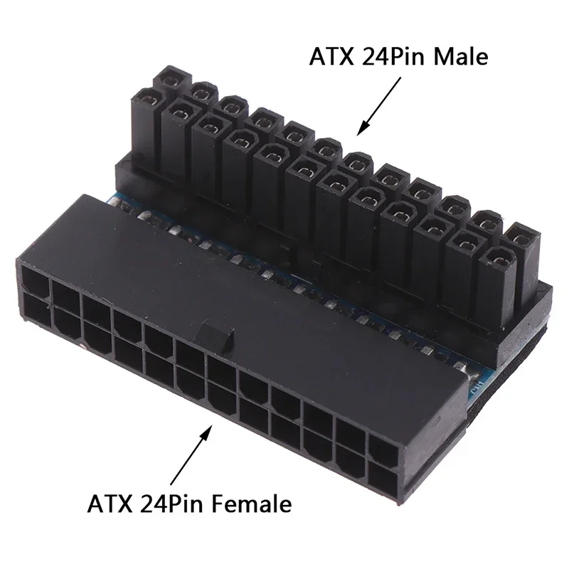 2 шт./лот ATX 24Pin 90 градусов 24-контактный на 24-контактный адаптер питания Разъемы питания материнской платы Модульные для кабелей питания
2 шт./лот ATX 24Pin 90 градусов 24-контактный на 24-контактный адаптер питания Разъемы питания материнской платы Модульные для кабелей питания