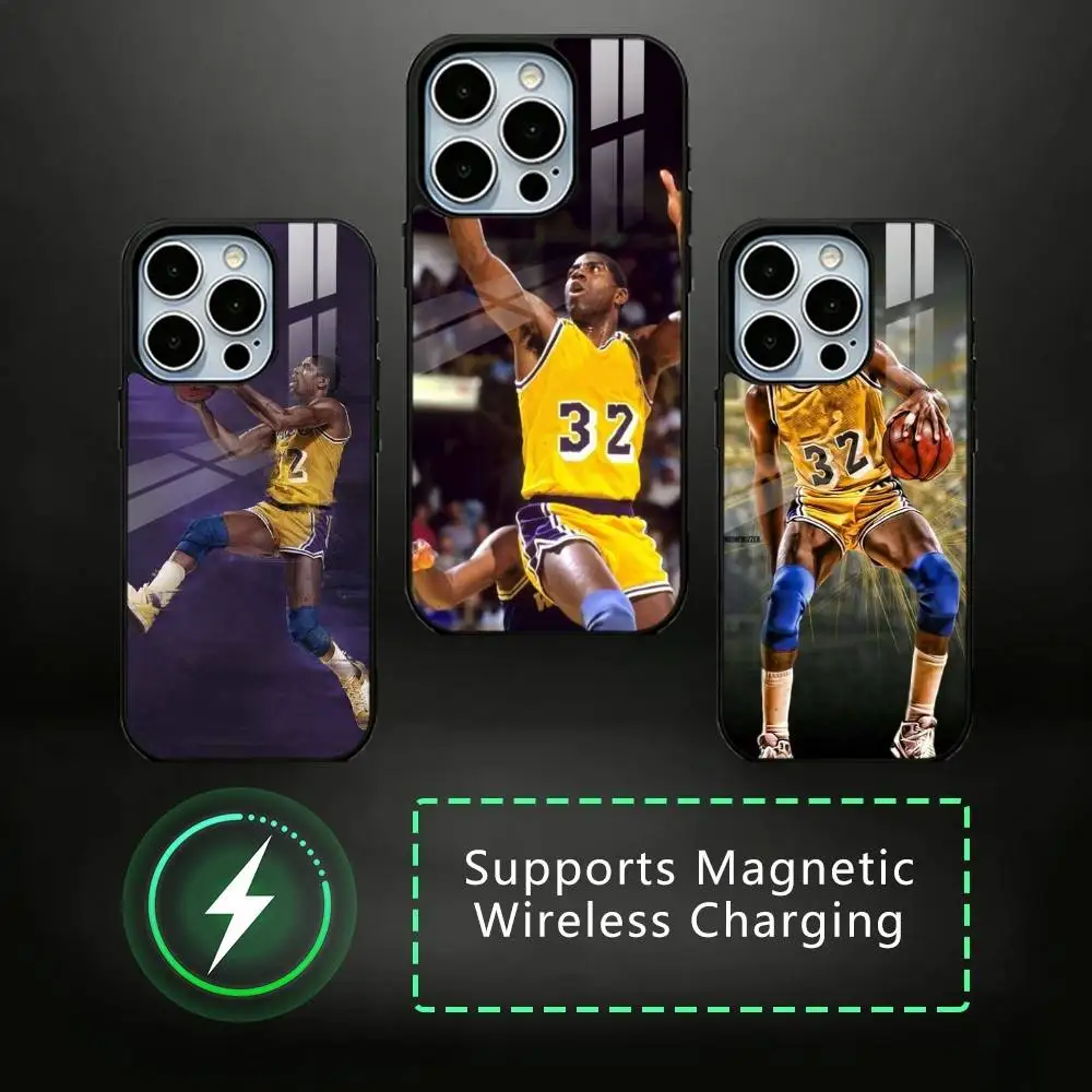 Magic Johnson Phone Case For iPhone17,16,15,14,13,12,11 Plus,Pro Magnetic For Magsafe Wireless Charging
Magic Johnson Phone Case For iPhone17,16,15,14,13,12,11 Plus,Pro Magnetic For Magsafe Wireless Charging