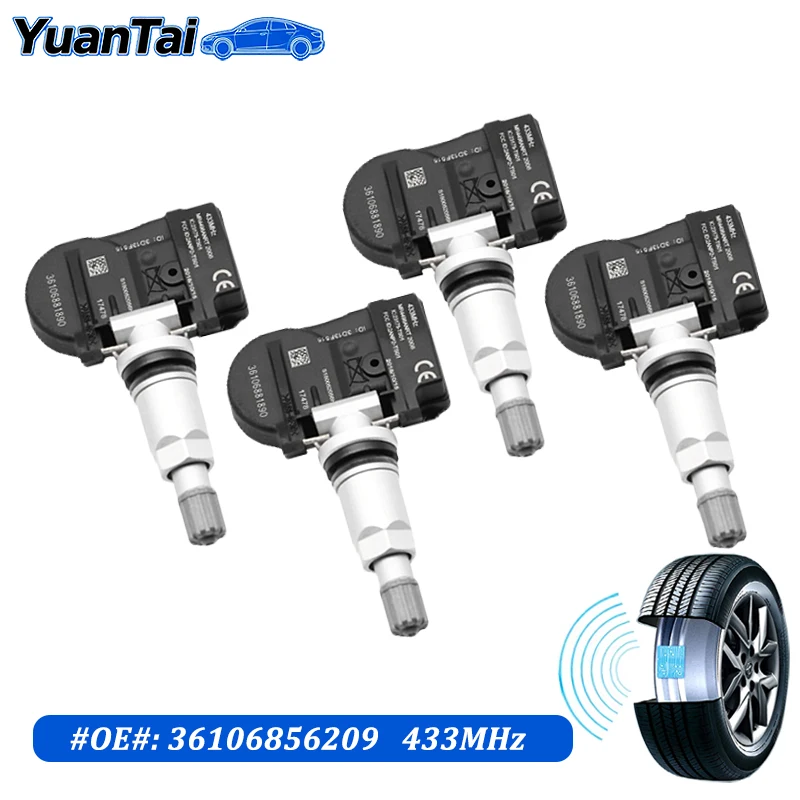 100% New Tire Pressure Sensor for BMW F20 F21 F22 F30 F31 F32 F33 F34 M2 X1 X2 i3 Mini Cabrio 433MHz TPMS 6855539 36106856209
100% New Tire Pressure Sensor for BMW F20 F21 F22 F30 F31 F32 F33 F34 M2 X1 X2 i3 Mini Cabrio 433MHz TPMS 6855539 36106856209