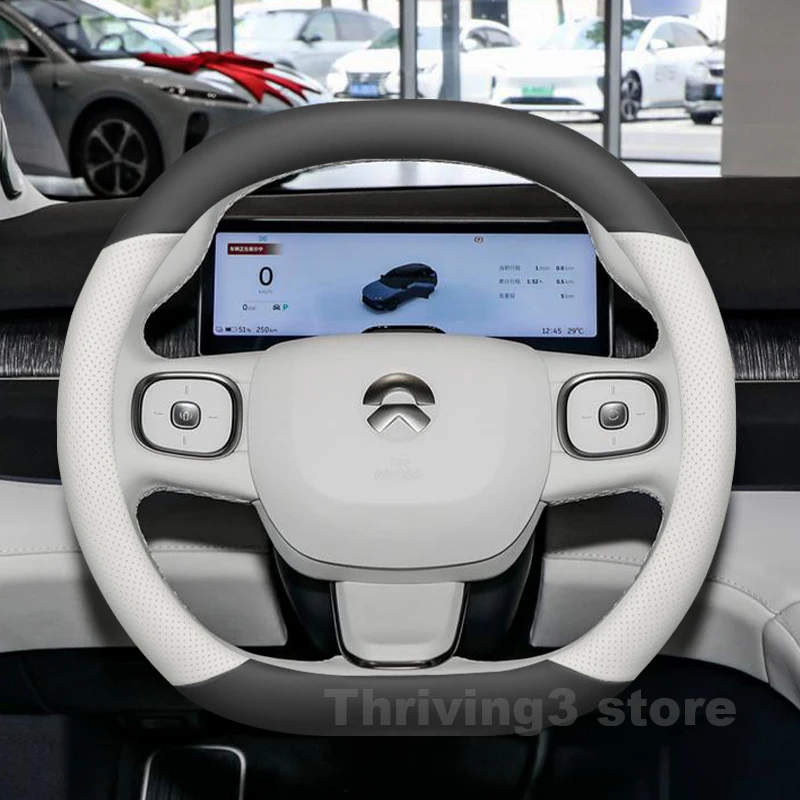 Leather Car Steering Wheel Cover For NIO ET7 ES7 2022 2023 2024 Covers For Covers Auto Steering Wheel NIO ES7 2024 Accessories
Leather Car Steering Wheel Cover For NIO ET7 ES7 2022 2023 2024 Covers For Covers Auto Steering Wheel NIO ES7 2024 Accessories