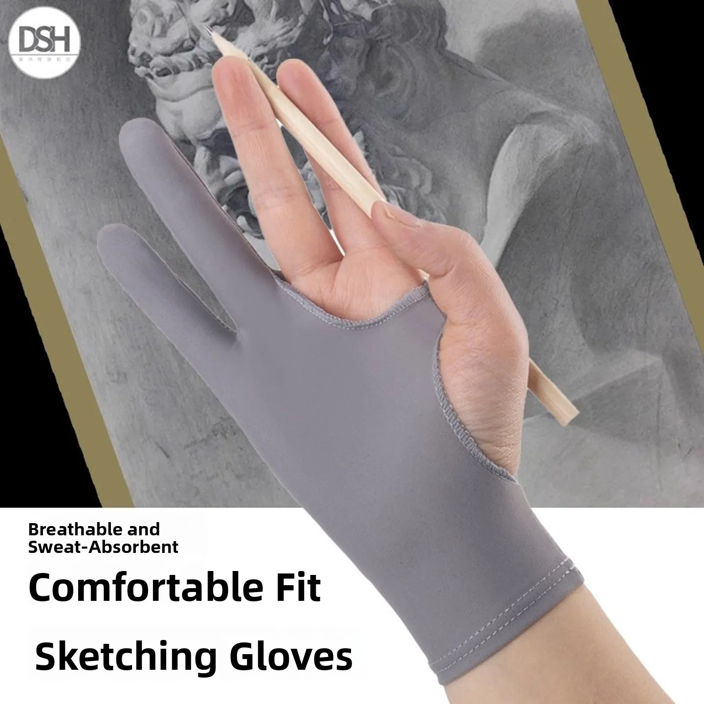 Anti-Fingerprint Drawing Gloves Digital Tablet Drawing Board IPad Touch Screen Protection Art Sketching Half Finger Gloves
Anti-Fingerprint Drawing Gloves Digital Tablet Drawing Board IPad Touch Screen Protection Art Sketching Half Finger Gloves