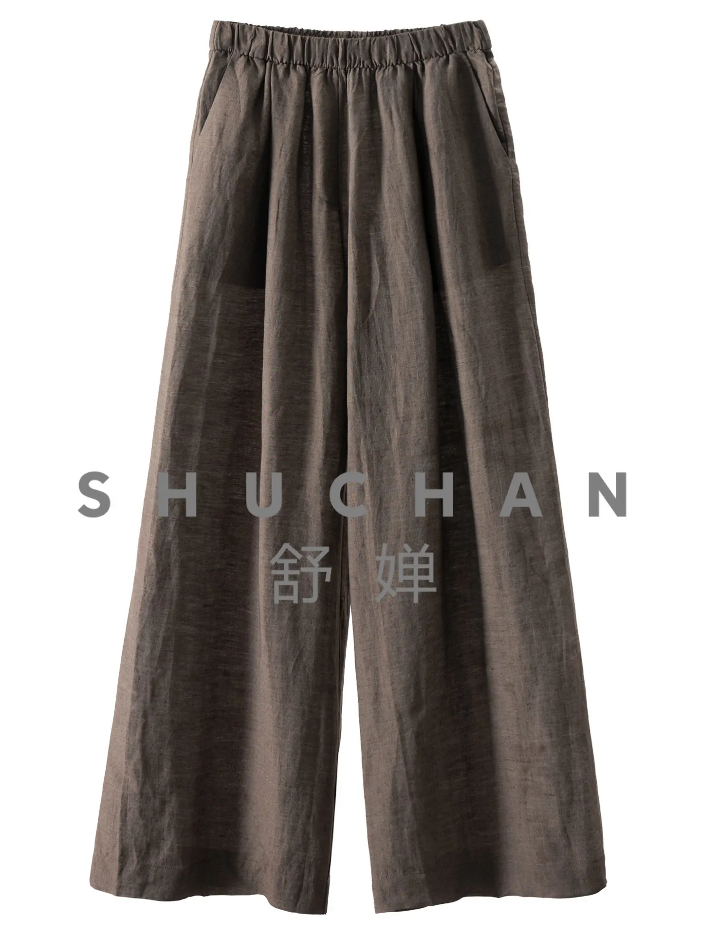 High-grade Old Money Coffee, The Aura of The Ark of The Law Is 2.8 Meters, Silk Linen Wide-leg Straight Trousers, Women's 00M3
High-grade Old Money Coffee, The Aura of The Ark of The Law Is 2.8 Meters, Silk Linen Wide-leg Straight Trousers, Women's 00M3