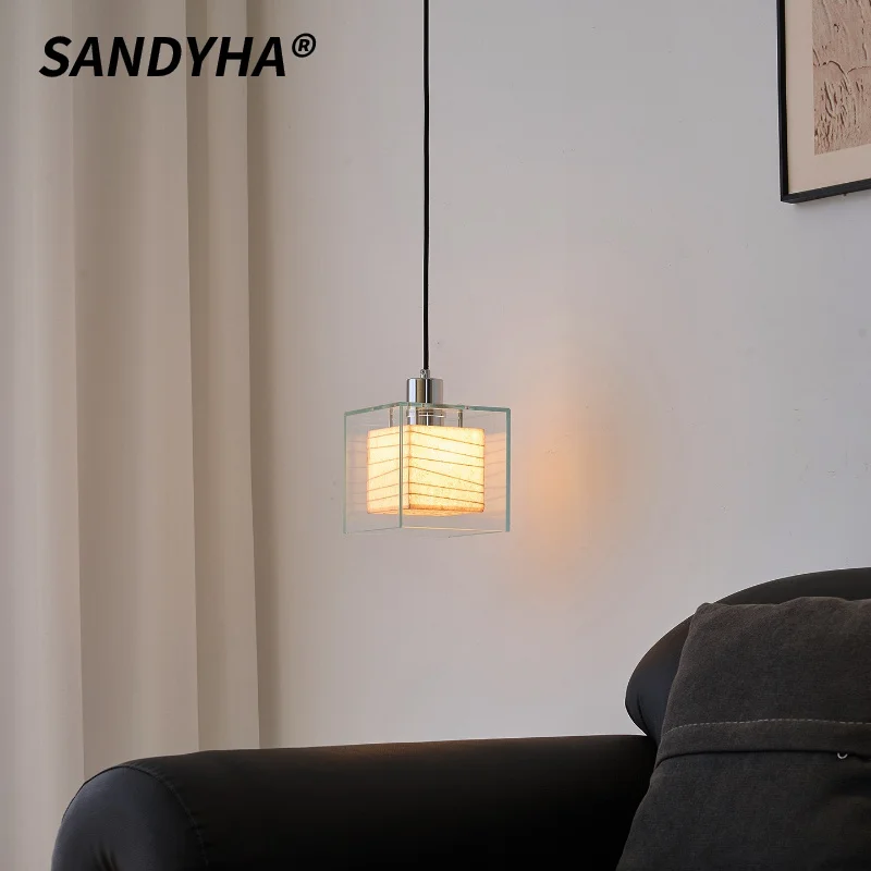 Nordic Bauhaus Style Glass Pendant Light Restaurant Hanging Chandelier for Living Room Decoration Bedroom Bar Lighting Fixtures
Nordic Bauhaus Style Glass Pendant Light Restaurant Hanging Chandelier for Living Room Decoration Bedroom Bar Lighting Fixtures