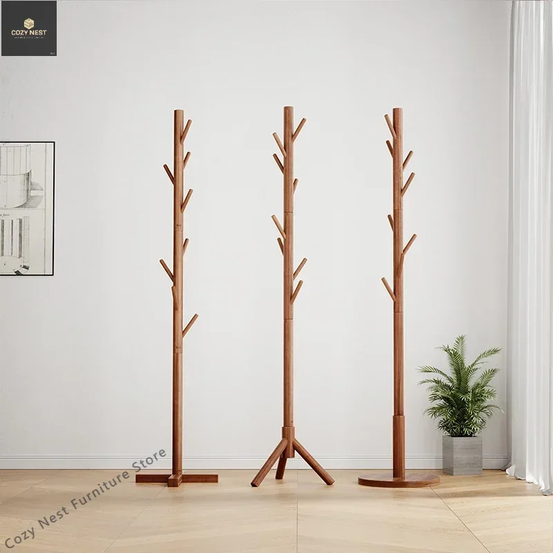 Solid wood hanger Floor-to-ceiling bedroom hanger Vertical household clothes hanger Bag rack Indoor living room coat rack Clothe
Solid wood hanger Floor-to-ceiling bedroom hanger Vertical household clothes hanger Bag rack Indoor living room coat rack Clothe