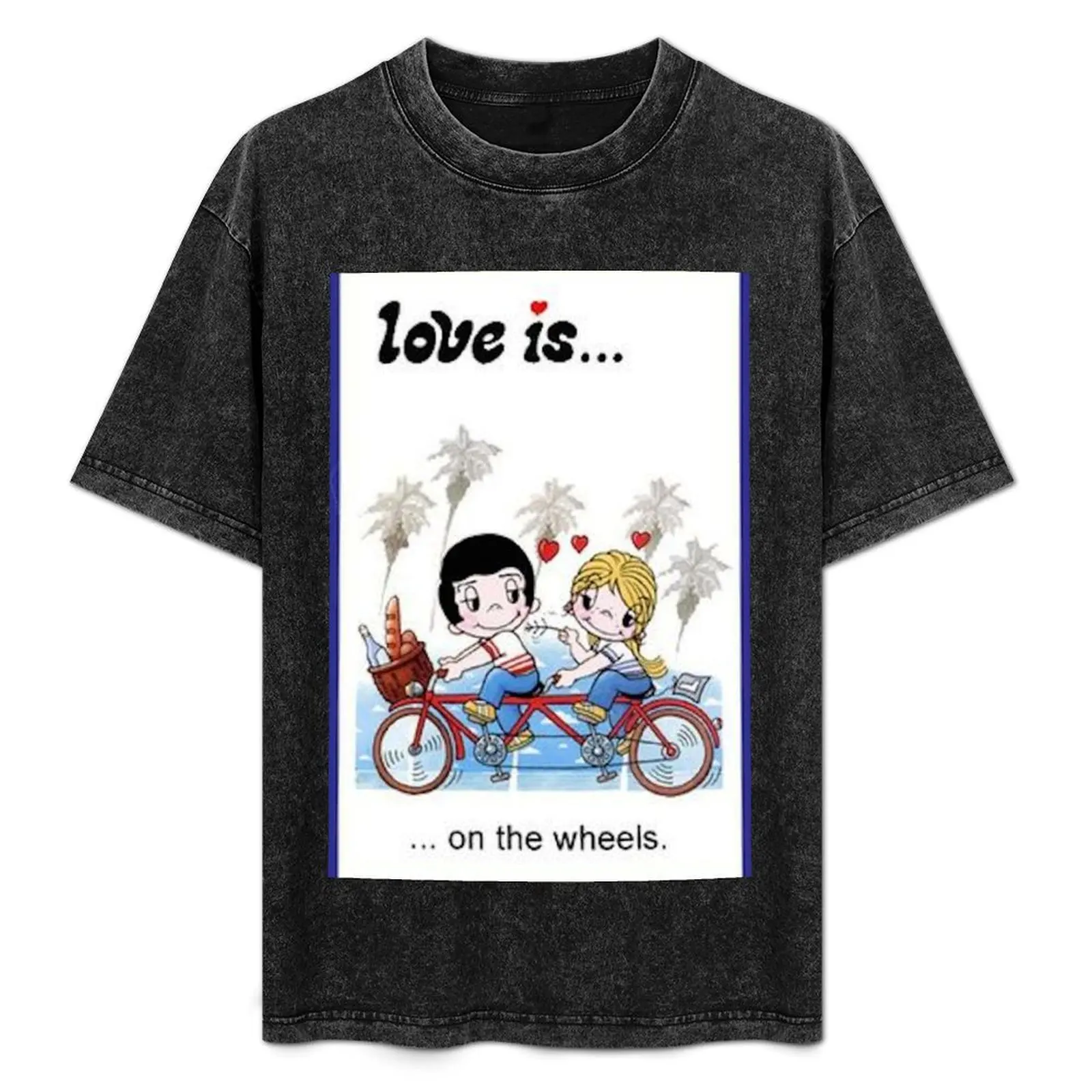 love is on wheels T-Shirt Fashion Print Casual Short Sleeve
love is on wheels T-Shirt Fashion Print Casual Short Sleeve