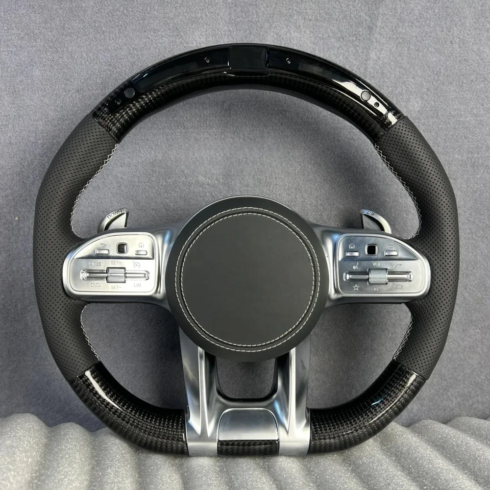 For Mercedes Benz C190 W117 W166 W177 S500 W205 W213 W216 W217 W218 W222 W253 W257 W463 GLE G63 C63 AMG LED Steering Wheel
For Mercedes Benz C190 W117 W166 W177 S500 W205 W213 W216 W217 W218 W222 W253 W257 W463 GLE G63 C63 AMG LED Steering Wheel