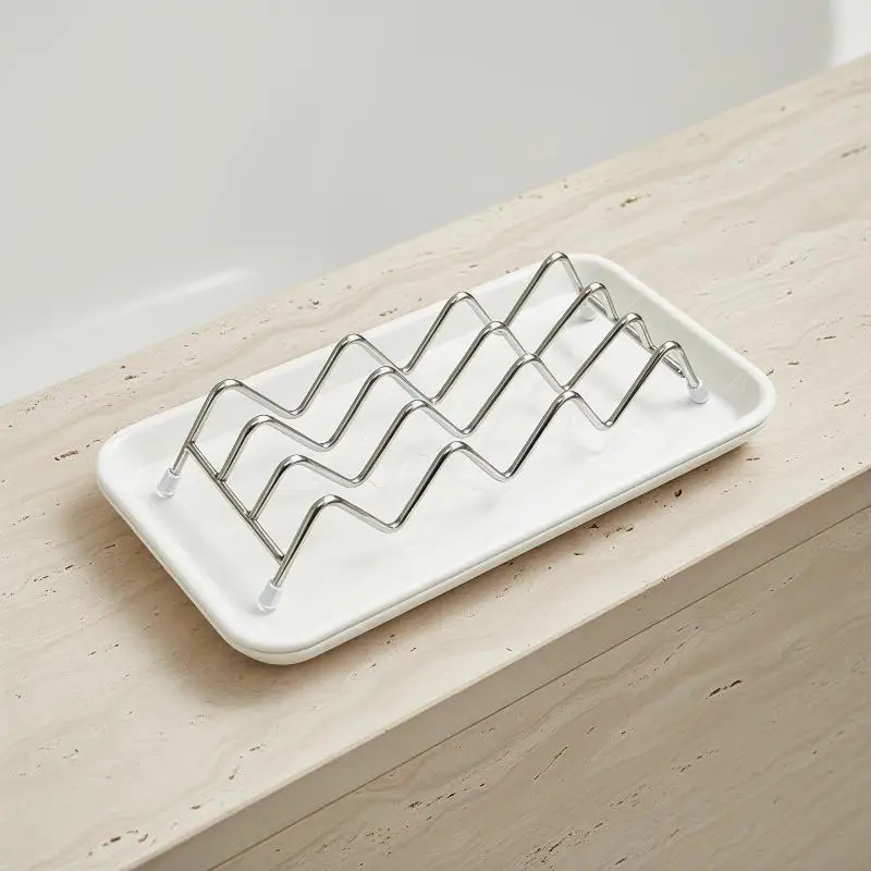 Stainless Steel Soap Rack Drainage Soap Tray Multifunctional Bathroom Storage Rack Draining Soap Case
Stainless Steel Soap Rack Drainage Soap Tray Multifunctional Bathroom Storage Rack Draining Soap Case
