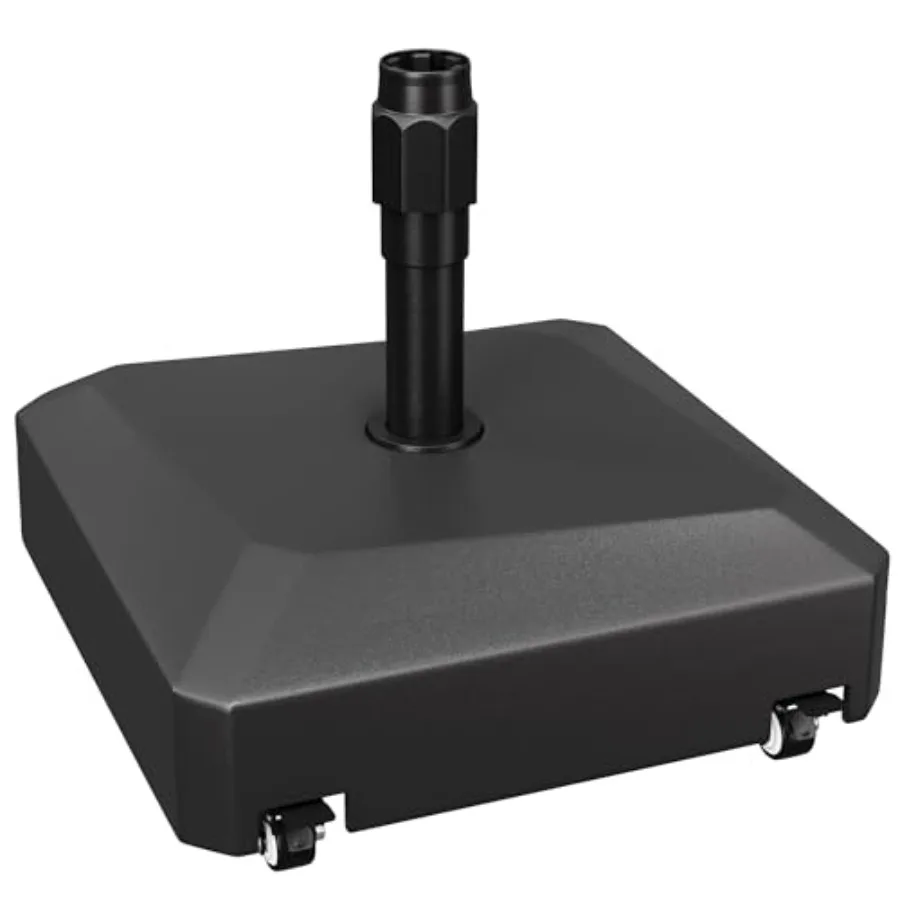 Max Capacity Patio Umbrella Stand, Mobile Outdoor Umbrella Base Heavy Duty Stand for Market Patio Outdoor w/ 4 Wheels, 2 Locks,
Max Capacity Patio Umbrella Stand, Mobile Outdoor Umbrella Base Heavy Duty Stand for Market Patio Outdoor w/ 4 Wheels, 2 Locks,