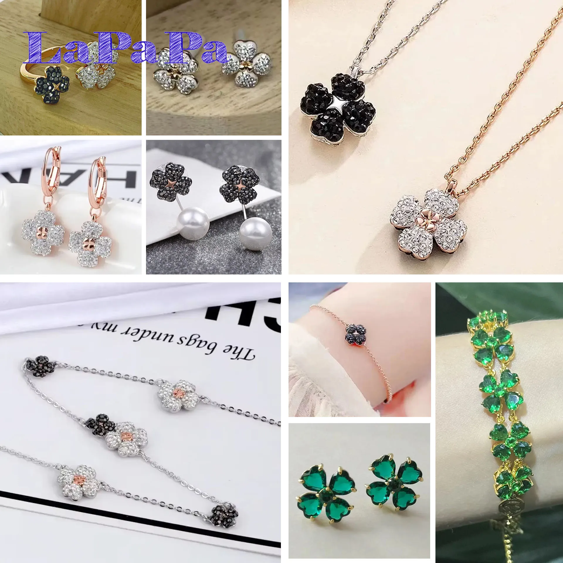 2025 Новая мода Lucky для женщин, ожерелье, серьги, браслет, регулируемое кольцо, оригинальный изысканный комплект ювелирных изделий, романтический подарок
2025 Новая мода Lucky для женщин, ожерелье, серьги, браслет, регулируемое кольцо, оригинальный изысканный комплект ювелирных изделий, романтический подарок
