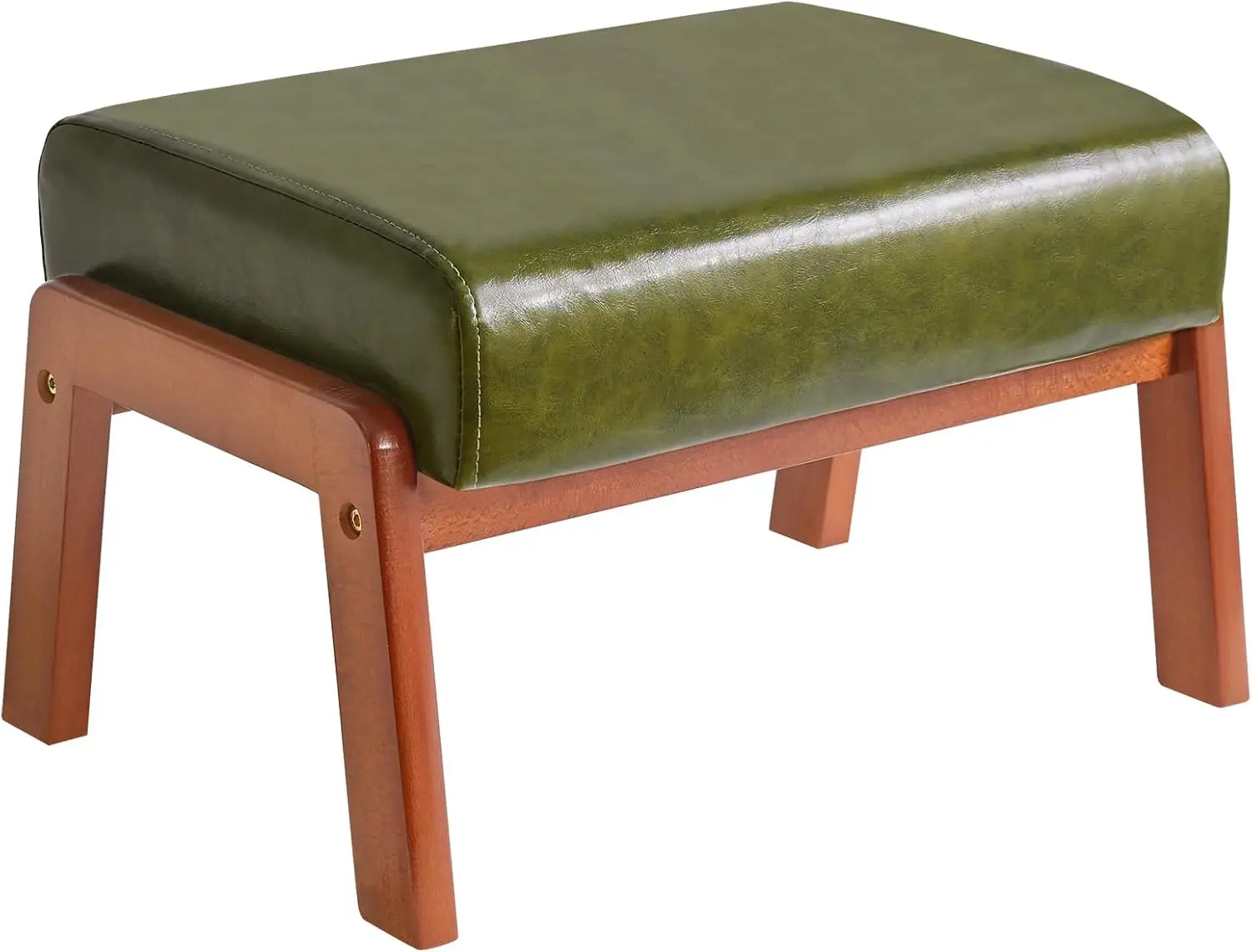 10.2" H Small Foot Stool Ottoman, Rectangle PU Faux Leather Foot Rest with Padded Seat and Wood Legs, Modern Accent Ottoman for
10.2" H Small Foot Stool Ottoman, Rectangle PU Faux Leather Foot Rest with Padded Seat and Wood Legs, Modern Accent Ottoman for