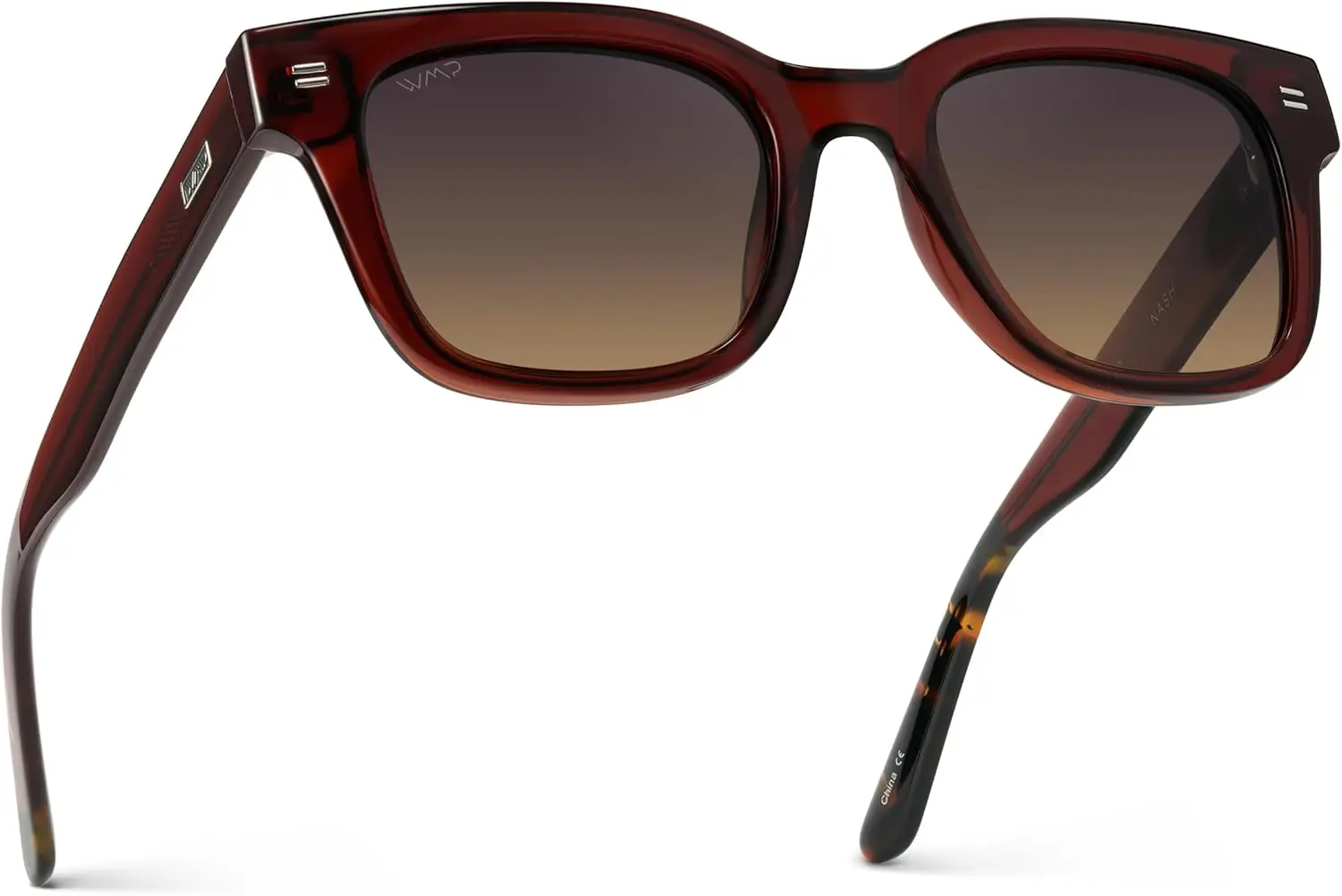 Men's Classic Square Sunglasses, Lightweight Acetate Frame, Polarized Lenses, UV400 Protection
Men's Classic Square Sunglasses, Lightweight Acetate Frame, Polarized Lenses, UV400 Protection