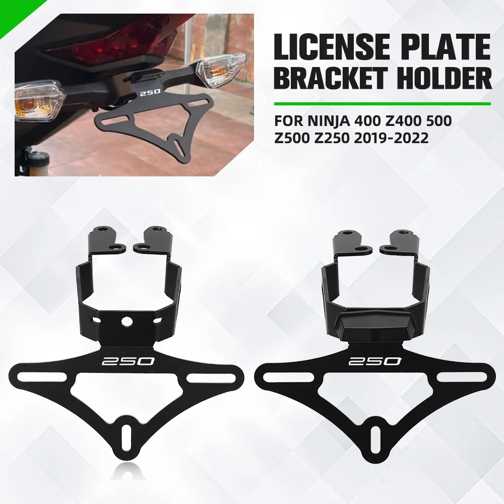For KAWASAKI Ninja 400 Z400 500 Z500 Z250 2019-2022 License Plate Holder Bracket Rear Tail Tidy Fender Eliminator Kit with light
For KAWASAKI Ninja 400 Z400 500 Z500 Z250 2019-2022 License Plate Holder Bracket Rear Tail Tidy Fender Eliminator Kit with light