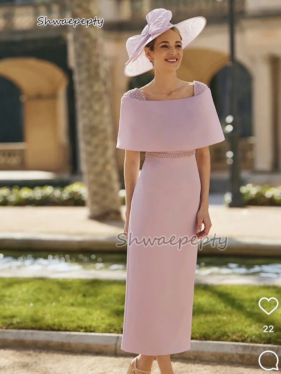 Elegant Portrait Mother Of The Bride Dress Ankle-length Pearls Beading Pink Wedding Party Formal Gown Customized Women Prom Wear
Elegant Portrait Mother Of The Bride Dress Ankle-length Pearls Beading Pink Wedding Party Formal Gown Customized Women Prom Wear