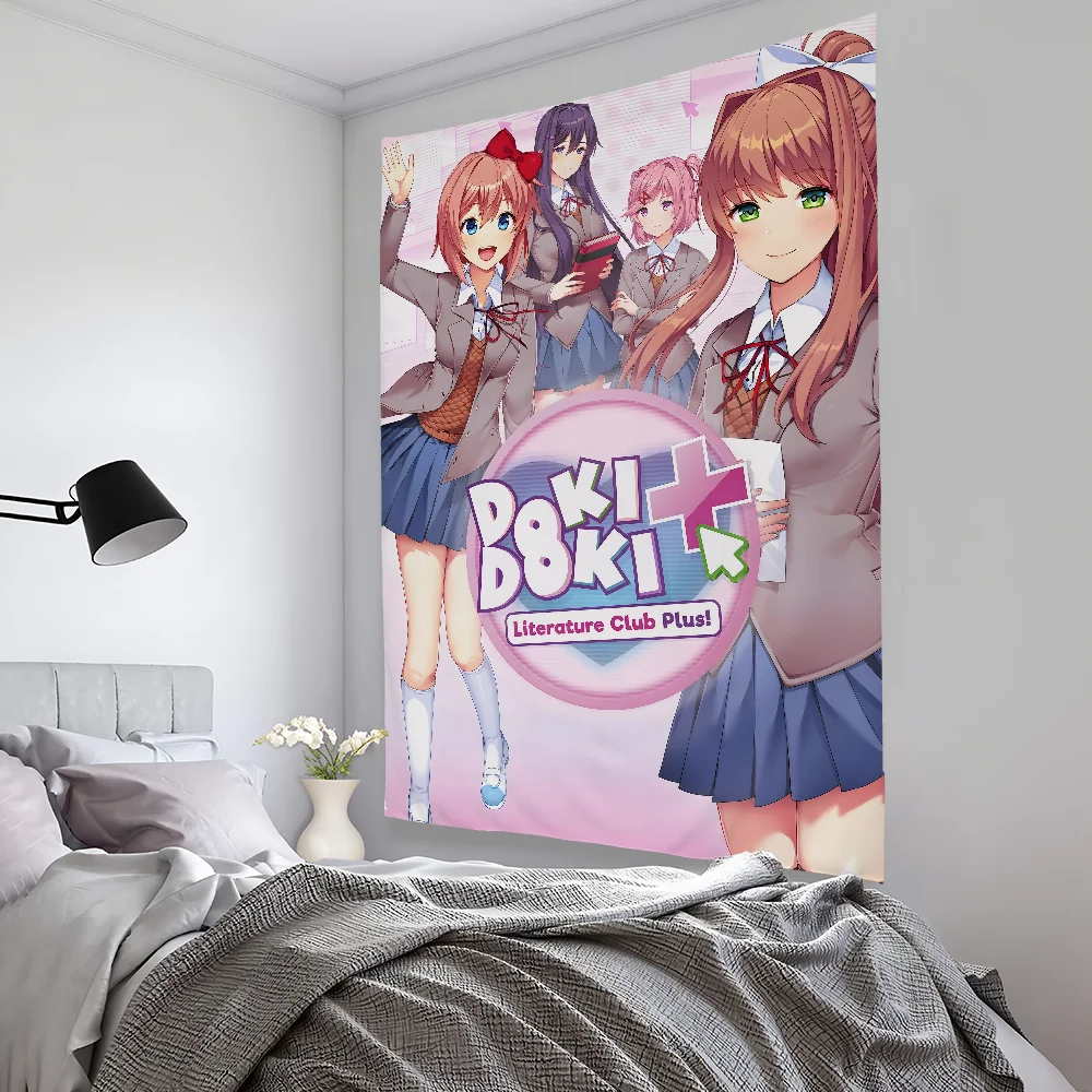 Game D-Dokis L-Literatuares Tapestry Bedroom Living Bar Garden Outdoor Microfiber Festival Decoration Background Art Banner
Game D-Dokis L-Literatuares Tapestry Bedroom Living Bar Garden Outdoor Microfiber Festival Decoration Background Art Banner