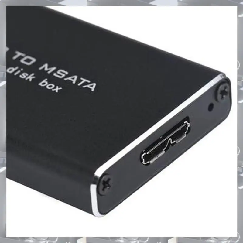 Hot Selling-10X MSATA To USB 3.0 SSD Enclosure External Hard Drive Disk Box Storage Case Adapter For 30X50mm 30X30mm MSATA SSD,1
Hot Selling-10X MSATA To USB 3.0 SSD Enclosure External Hard Drive Disk Box Storage Case Adapter For 30X50mm 30X30mm MSATA SSD,1