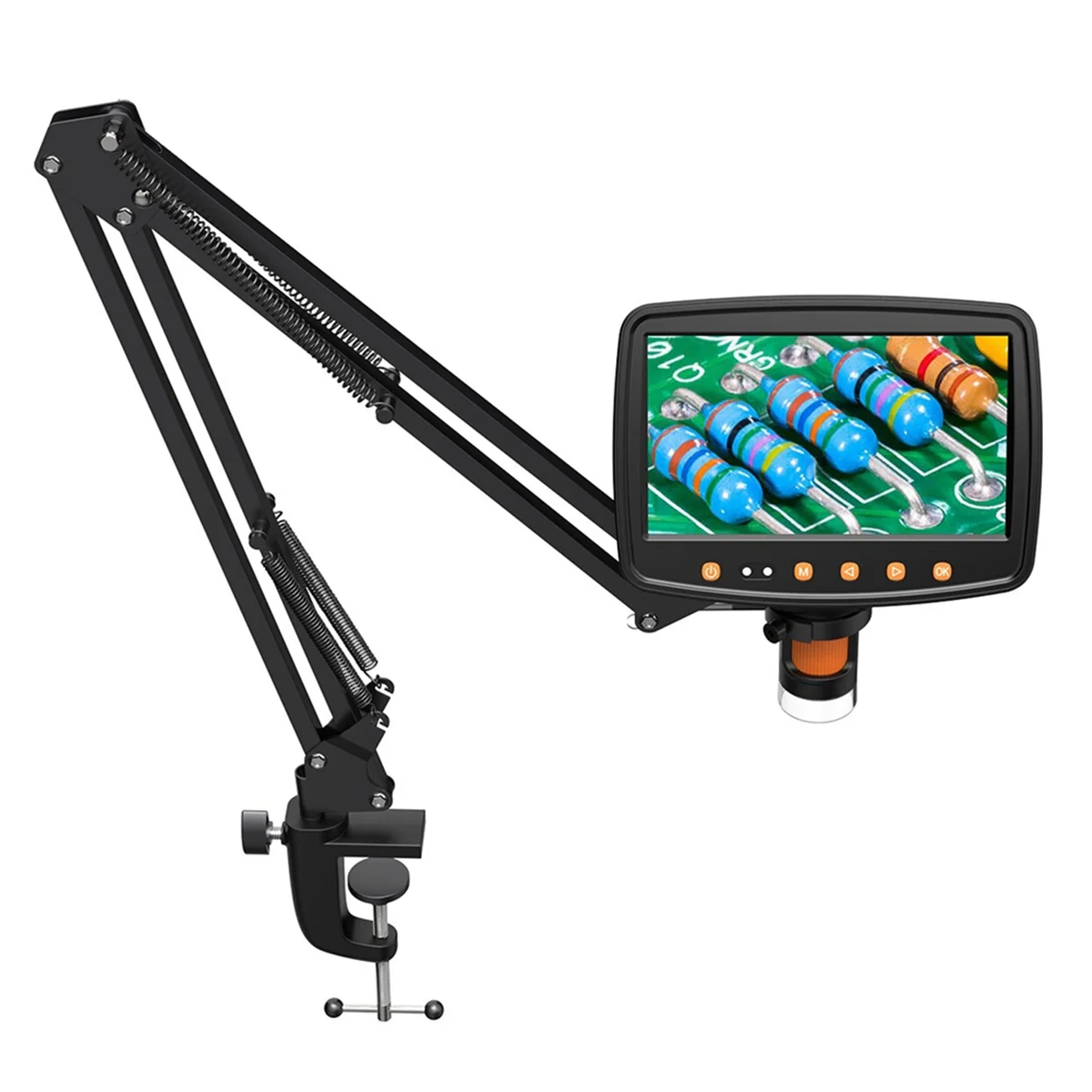 RTCX-RIEVBCAU Flexible Microscope Arm Stand,Adjustable Metal Bracket Coin Microscope Mount Compatible with DM4 DM7 DM9
RTCX-RIEVBCAU Flexible Microscope Arm Stand,Adjustable Metal Bracket Coin Microscope Mount Compatible with DM4 DM7 DM9