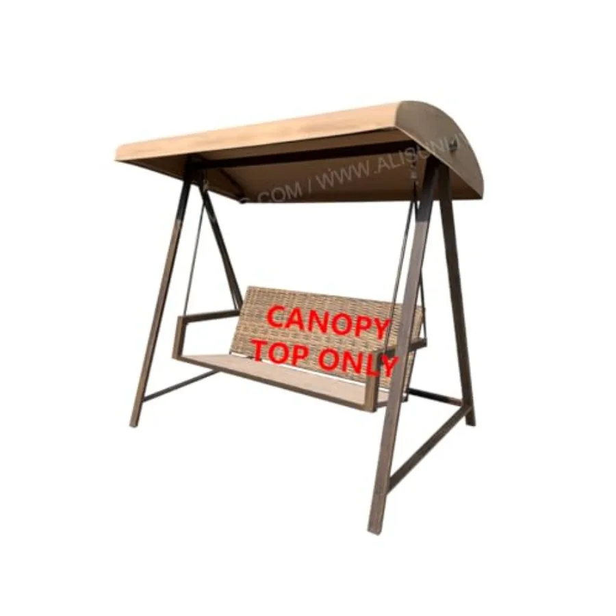 Patio swing canopy top replacement for Model GCS00250B-YD: durable polyester fabric, beige color, UV-resistant and weatherproof
Patio swing canopy top replacement for Model GCS00250B-YD: durable polyester fabric, beige color, UV-resistant and weatherproof
