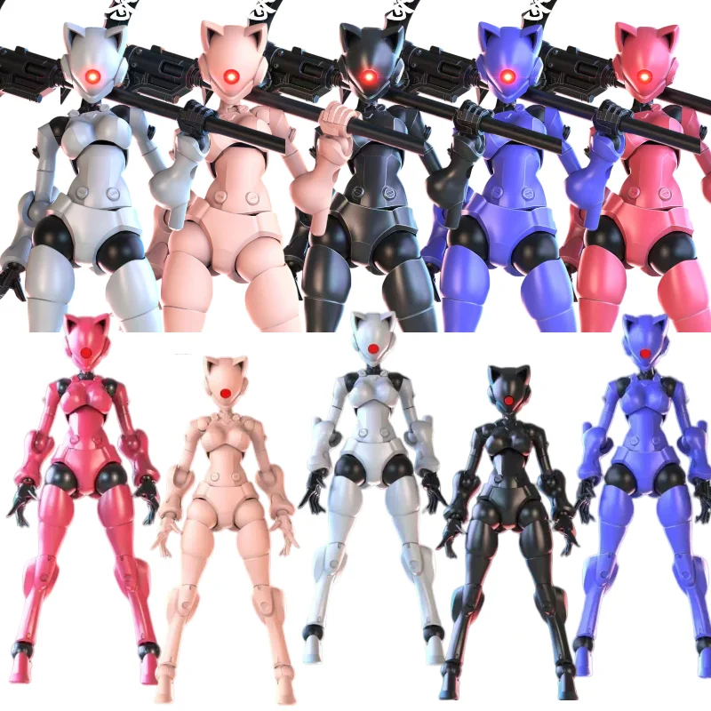 SHEIK MAINLAND 3MIN PROJECT Action Figure DIY Super Movable Swift Female Mutant High Detail Assembly Collectible Model Gift Toys
SHEIK MAINLAND 3MIN PROJECT Action Figure DIY Super Movable Swift Female Mutant High Detail Assembly Collectible Model Gift Toys