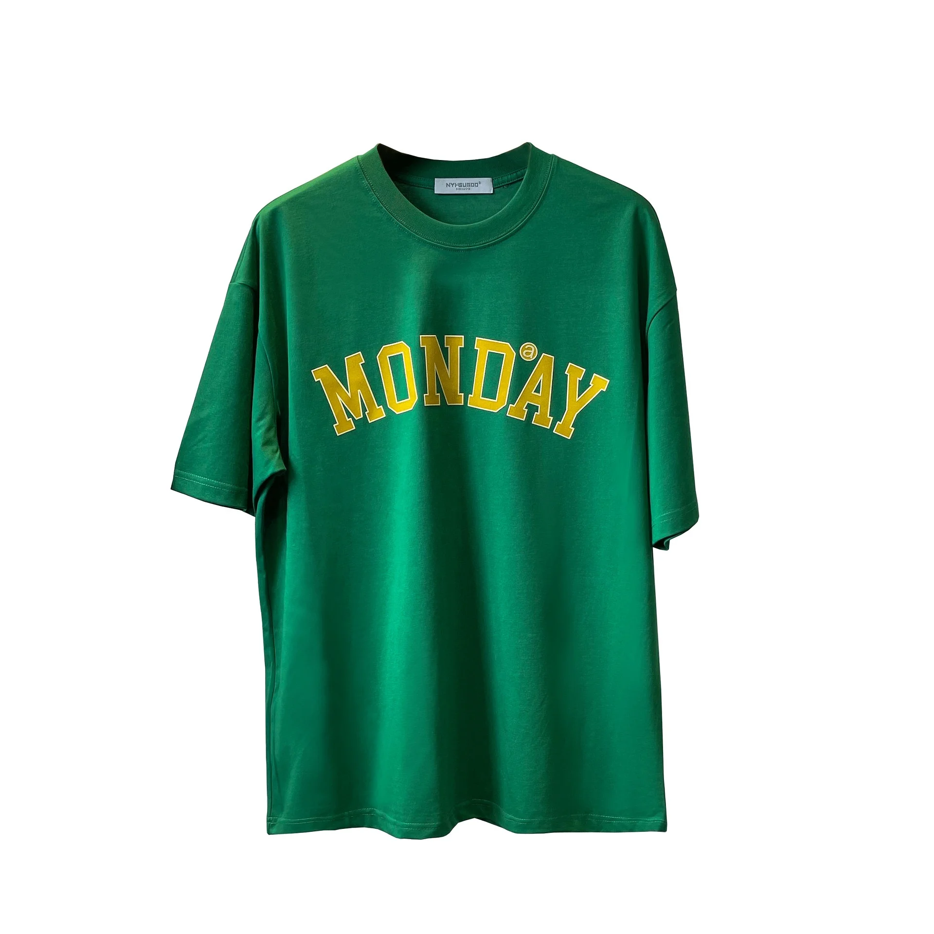 Summer new men's short -sleeved T -shirt round neck letter semi -sleeve students versatile loose shoulder top
Summer new men's short -sleeved T -shirt round neck letter semi -sleeve students versatile loose shoulder top