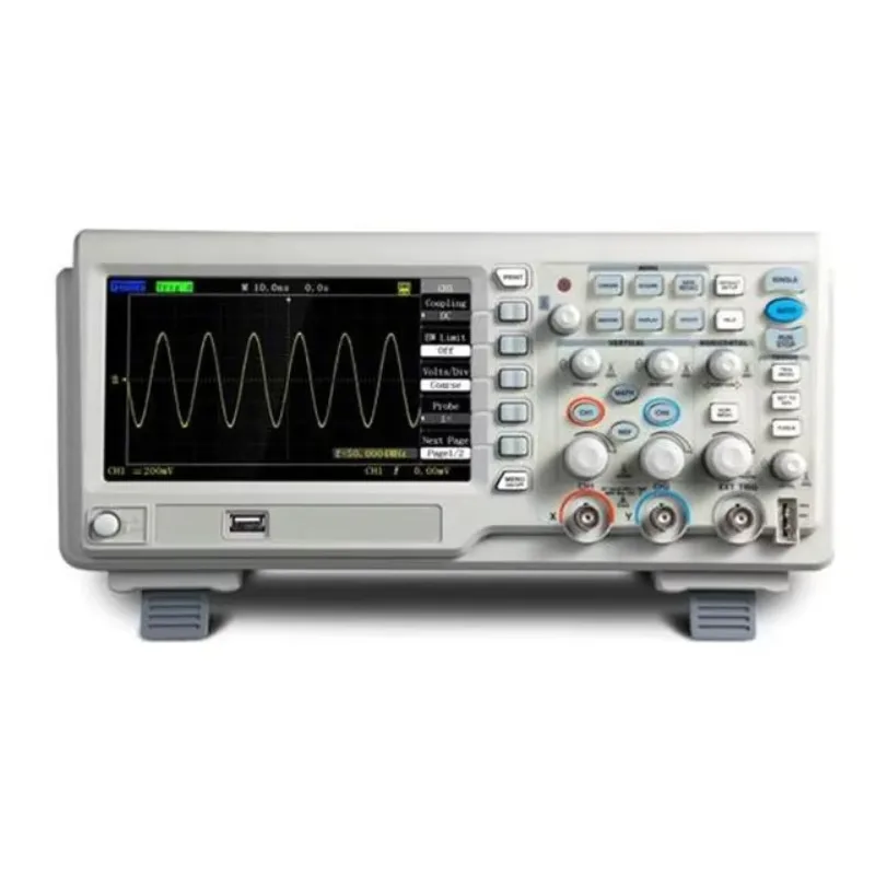 NEW OSC-2052 Oscilloscope Dual-Channel Portable Digital Oscilloscope Handheld Oscilloscope for Electrical Measurement
NEW OSC-2052 Oscilloscope Dual-Channel Portable Digital Oscilloscope Handheld Oscilloscope for Electrical Measurement