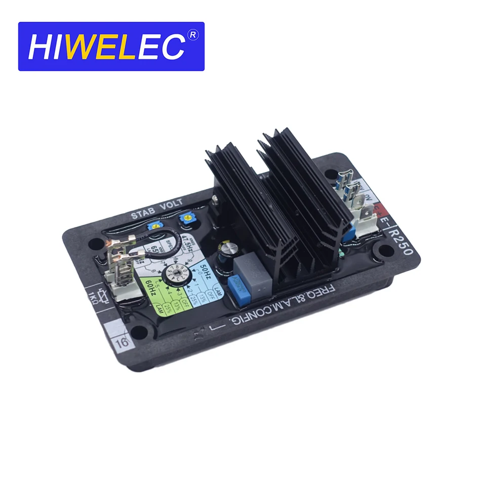 R250 AVR Автоматический регулятор напряжения Бесщеточный дизельный генератор Комплект аксессуаров
R250 AVR Автоматический регулятор напряжения Бесщеточный дизельный генератор Комплект аксессуаров