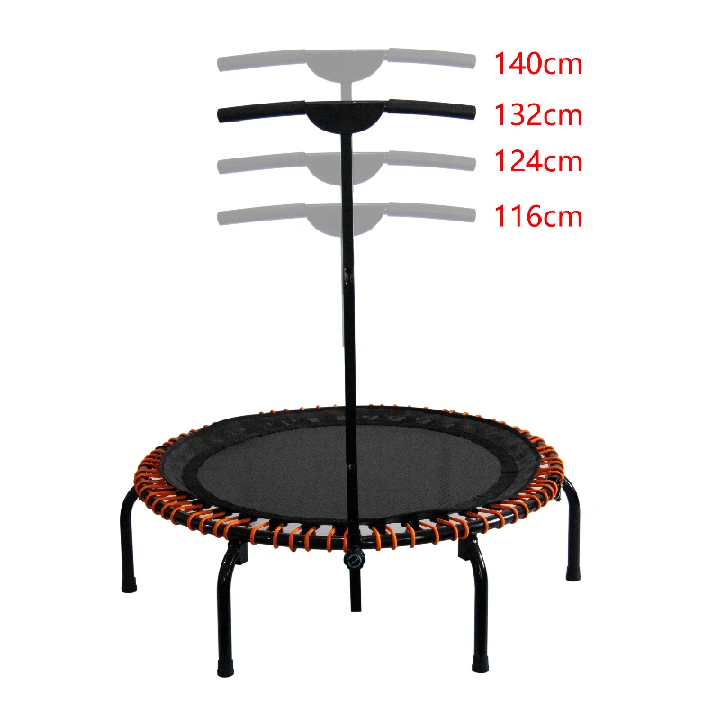 Professional Manufacturer 45inch Fitness Round Foldable Trampoline With Handrail Springless Gym Trampoline for Adults
Professional Manufacturer 45inch Fitness Round Foldable Trampoline With Handrail Springless Gym Trampoline for Adults