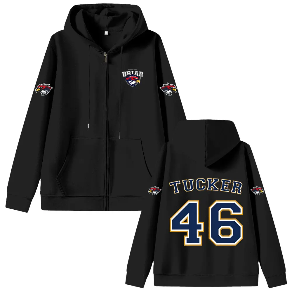 Off Campus Briar University Tucker 46 Zipper Hoodie Men Women Hip Hop Hockey Zip Up Jacket Unisex Casual Retro Zip Up Sweatshirt
Off Campus Briar University Tucker 46 Zipper Hoodie Men Women Hip Hop Hockey Zip Up Jacket Unisex Casual Retro Zip Up Sweatshirt