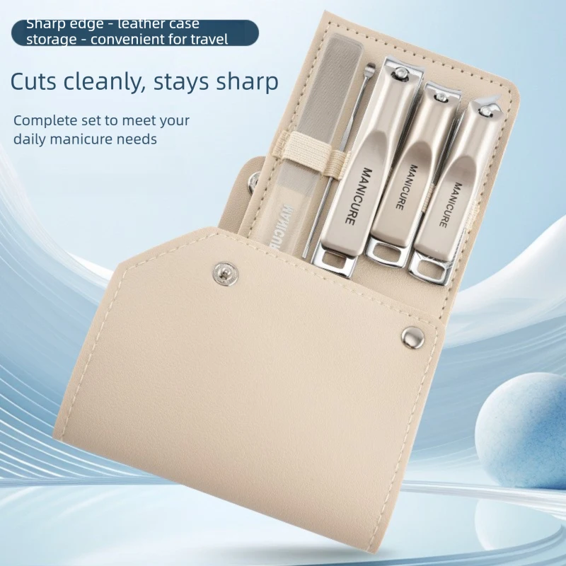 Nail Clipper Set, Portable Manicure Pedicure Kit with Anti-Splash Cutter, Foldable Storage Bag, Full Nail Care Tools for Travel
Nail Clipper Set, Portable Manicure Pedicure Kit with Anti-Splash Cutter, Foldable Storage Bag, Full Nail Care Tools for Travel
