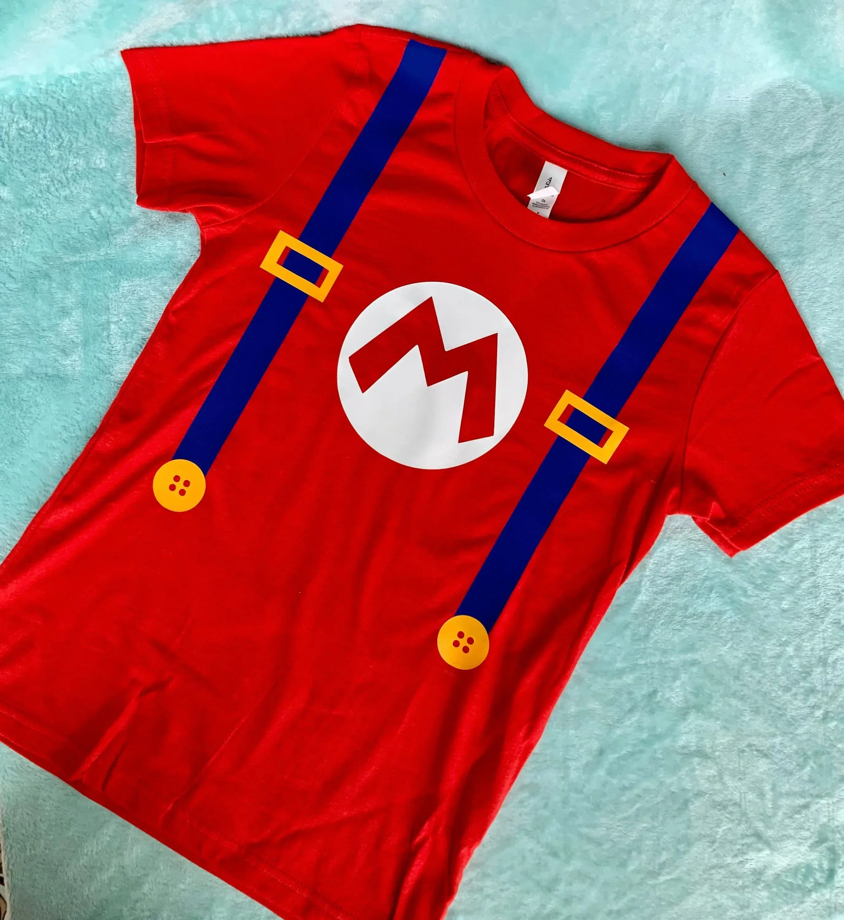 Детская футболка с принтом игры Super Mario Bros, детская мультяшная Одежда для мальчиков, топы, футболки для мальчиков, футболки с Луиджи Марио, детские футболки с коротким рукавом
Детская футболка с принтом игры Super Mario Bros, детская мультяшная Одежда для мальчиков, топы, футболки для мальчиков, футболки с Луиджи Марио, детские футболки с коротким рукавом