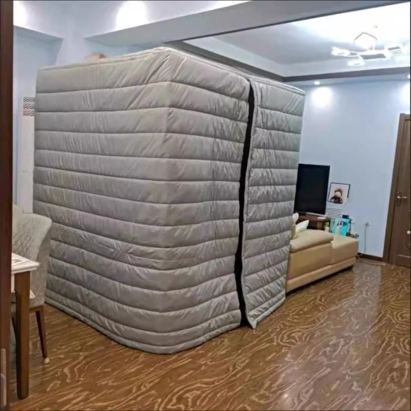 Customized sound insulation and soundproof room cover, thickened door curtain for recording studio
Customized sound insulation and soundproof room cover, thickened door curtain for recording studio