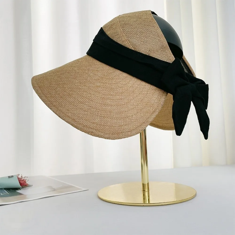 New Cotton and Linen Fisherman Hat Lightweight Breathable Large Brim Hat Sun Protection Bow Hollow Top Hats Outdoor Activities 
New Cotton and Linen Fisherman Hat Lightweight Breathable Large Brim Hat Sun Protection Bow Hollow Top Hats Outdoor Activities
