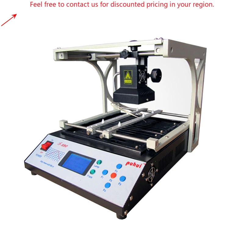 Orignal BGA Rework Station T-890 IRDA Soldering Welder Infrared SMT SMD IRDA BGA Welder T 890 110V/220~230V
Orignal BGA Rework Station T-890 IRDA Soldering Welder Infrared SMT SMD IRDA BGA Welder T 890 110V/220~230V