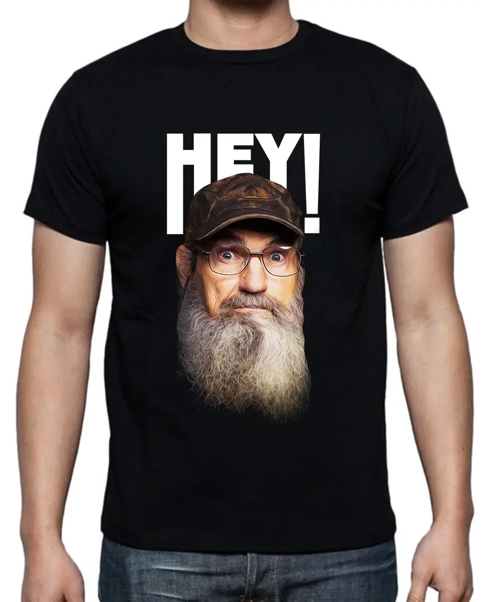 Popular Design TV Program Duck Dynasty Hey! T-Shirt 100% Cotton O-Neck Summer Short Sleeve Casual Mens T-shirt Size S-3XL
Popular Design TV Program Duck Dynasty Hey! T-Shirt 100% Cotton O-Neck Summer Short Sleeve Casual Mens T-shirt Size S-3XL