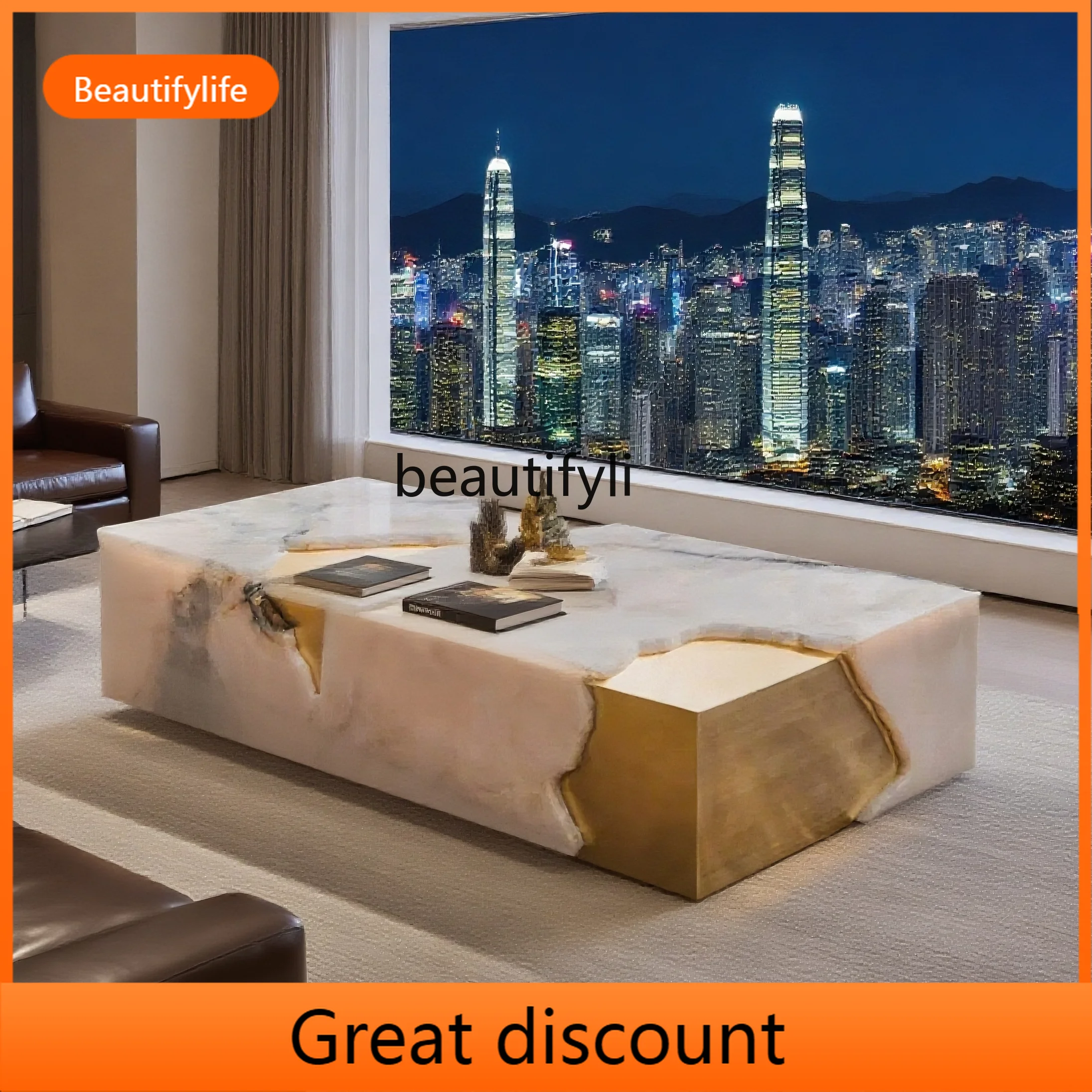 A53 Rectangle jade luxury stone coffee table living room square modern design large flat layer luxury stone coffee table
A53 Rectangle jade luxury stone coffee table living room square modern design large flat layer luxury stone coffee table