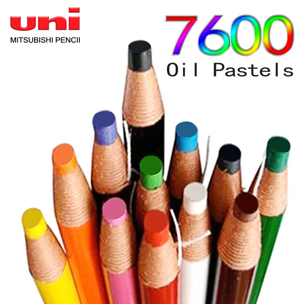 12PCS Japan Uni Colored Pencil 7600 Hand Tear Roll Paper Crayon Oily Pull Line School Acsesories Back To School Stationery
12PCS Japan Uni Colored Pencil 7600 Hand Tear Roll Paper Crayon Oily Pull Line School Acsesories Back To School Stationery