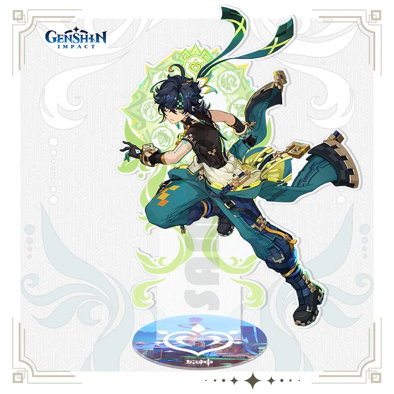 Genshin Impact Xiao Acrylic Stand Figure Desk Display Sided Printed Ornament Cosplay Collectible Gift for Fans Room Decoration
Genshin Impact Xiao Acrylic Stand Figure Desk Display Sided Printed Ornament Cosplay Collectible Gift for Fans Room Decoration