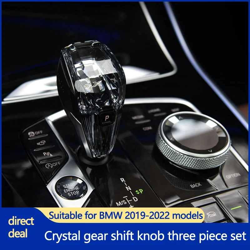 Suitable for BMW crystal gear lever 3 Series/4 Series/z4/x3/ix3/x4/x5/x6 row gear knob three piece set
Suitable for BMW crystal gear lever 3 Series/4 Series/z4/x3/ix3/x4/x5/x6 row gear knob three piece set