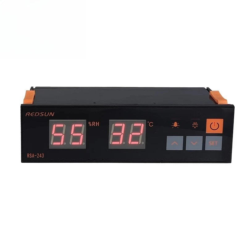 Industrial grade temperature and humidity controller breeding incubator greenhouse planting intelligent digital display
Industrial grade temperature and humidity controller breeding incubator greenhouse planting intelligent digital display