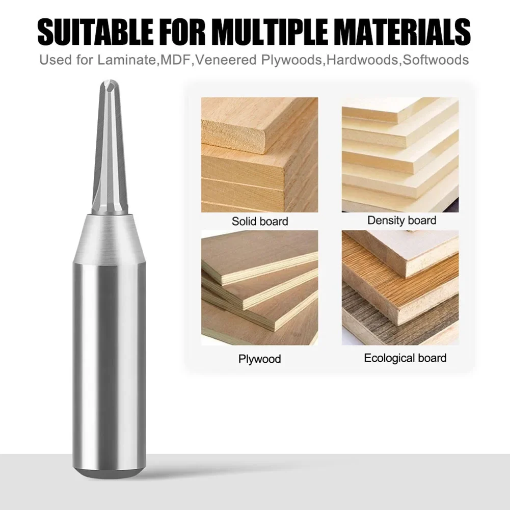 Precision 12 TCT Round Bottom V-Groove Router Bit Carbide Shank For Woodworking Mastery Solid Wood MDF Plywood Grooving Carving
Precision 12 TCT Round Bottom V-Groove Router Bit Carbide Shank For Woodworking Mastery Solid Wood MDF Plywood Grooving Carving