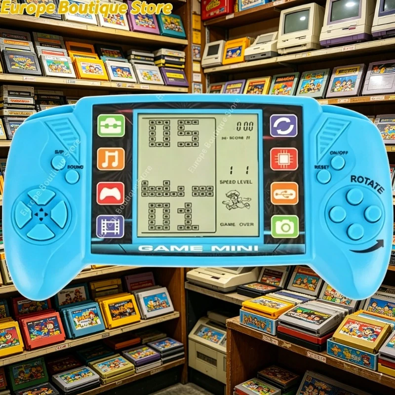 Classic Nostalgic Pocket BRICK GAME Handheld Console Portable Retro Childhood Player Educational Brain Toys 4 Colors Kids Gift
Classic Nostalgic Pocket BRICK GAME Handheld Console Portable Retro Childhood Player Educational Brain Toys 4 Colors Kids Gift