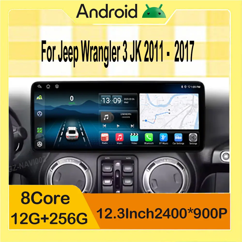 Беспроводной CarPlay для Jeep Wrangler 3 JK 2011-2017, Android 15, автомобильная мультимедийная система, навигация GPS, 4G WIFI, 2400*900P
Беспроводной CarPlay для Jeep Wrangler 3 JK 2011-2017, Android 15, автомобильная мультимедийная система, навигация GPS, 4G WIFI, 2400*900P