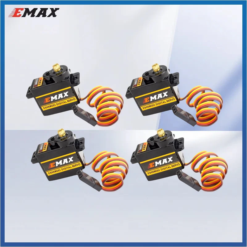 EMAX ES08MA II 12g Mini Metal Gear Analog Servo / ES08MD II 13g Mini Metal Digital Servo For RC Plane FPV Drone Racing
EMAX ES08MA II 12g Mini Metal Gear Analog Servo / ES08MD II 13g Mini Metal Digital Servo For RC Plane FPV Drone Racing