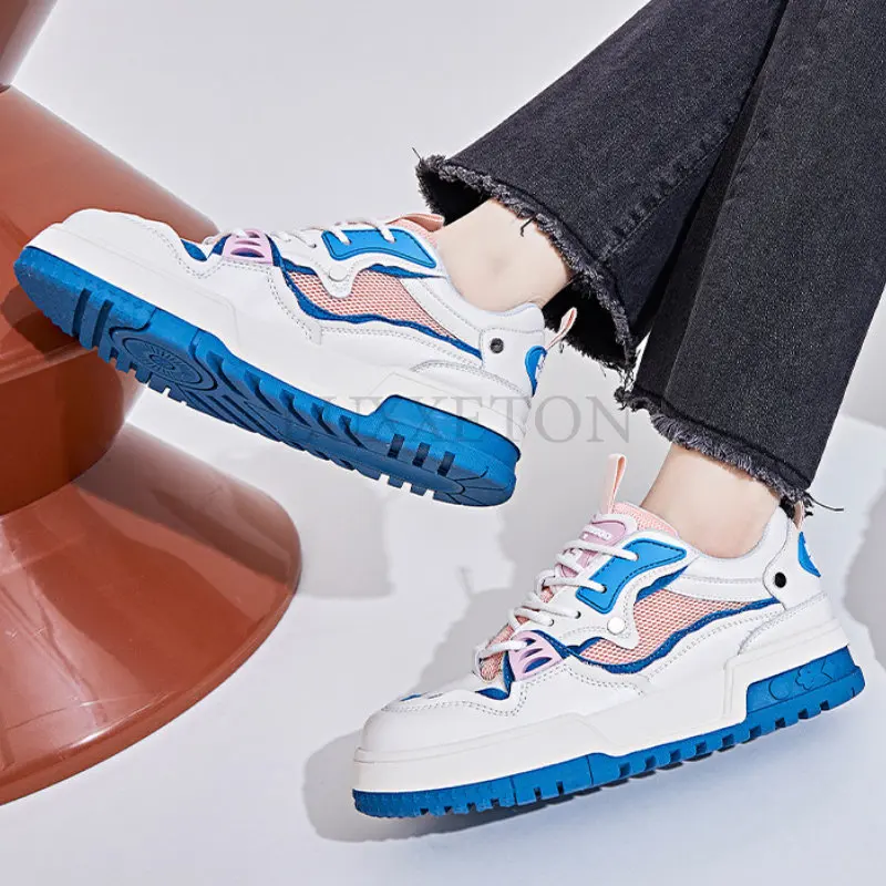 Genuine Leather Women Platform Sneakers Spring Summer Casual Sports Vulcanized Shoes Ladies Thick Bottom Skate Shoes
Genuine Leather Women Platform Sneakers Spring Summer Casual Sports Vulcanized Shoes Ladies Thick Bottom Skate Shoes