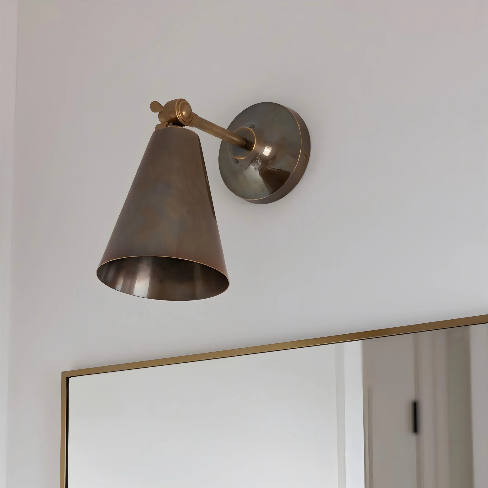 Retro Full Copper Bedroom Bedside Lamp Read Wall Lamp Dressing Room Bathroom Wall Lamp Aisle Entrance Decoration Lamp
Retro Full Copper Bedroom Bedside Lamp Read Wall Lamp Dressing Room Bathroom Wall Lamp Aisle Entrance Decoration Lamp